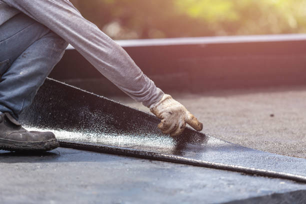 Professional Waterproofing technician working in Saddle Brook, NJ